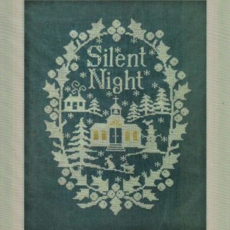 Silent Night Cross Stitch pattern from All Through the Night