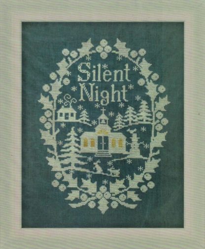 Silent Night Cross Stitch pattern from All Through the Night