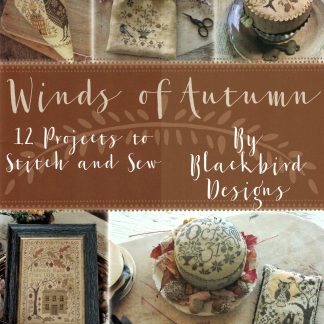 Winds of Autumn cross stitch book from Blackbird Designs