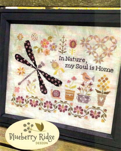 In Nature cross stitch from Blueberry Ridge Design