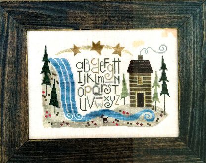 Cabin in the Woods cross stitch pattern from Bent Creek