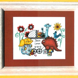 Animal Babies cross stitch pattern from Bobbie G Designs