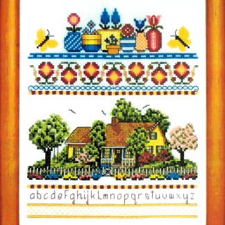 A Sunshine Garden cross stitch pattern by Bobbie G Designs