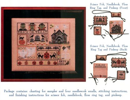 Afraid of the Dark cross stitch pattern by Blue Ribbon Designs