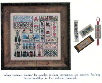 Turn the Page cross stitch pattern by Blue Ribbon Designs