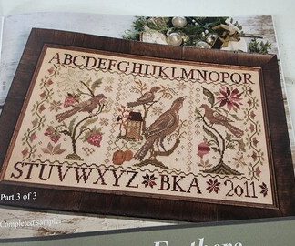 Loose Feathers seasons sampler from Blackbird Designs