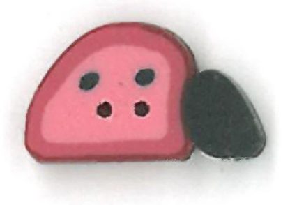 1196 Side-view Ladybug button from Just Another Button Company