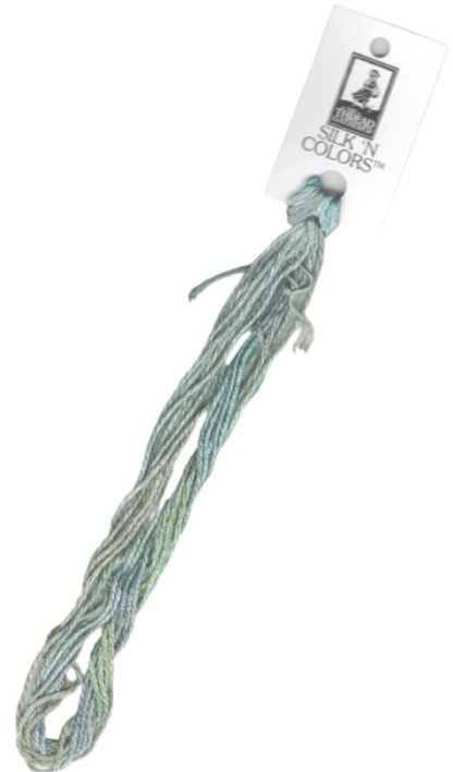 122 Bleu Sage Thread Gatherer Silk 'n Colors Floss