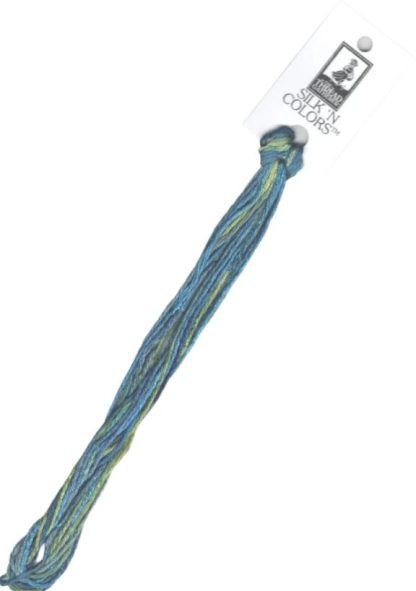 158 Turquoise Fields Thread Gatherer Silk 'n Colors Floss