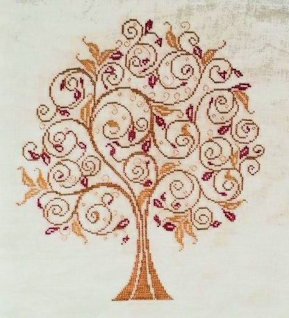 AAN229 Albero Allegro cross stitch pattern from Alessandra Adelaide