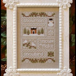 CCN-093 Snow Sampler cross stitch pattern by Country Cottage Needleworks