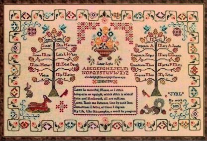 CPD11023 A Work in Progress cross stitch pattern by Cross Point Designs