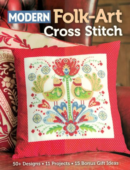 Modern Folk art Cross Stitch book