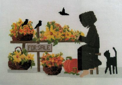 DGD-163 Autumn Arrangements cross stitch pattern from Diane Graebner Designs