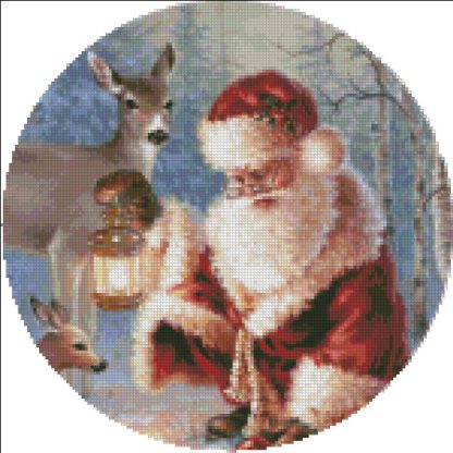 Abundance of Joy Ornament cross stitch pattern from Heaven and Earth Designs