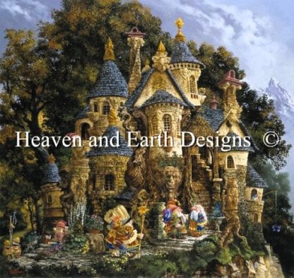 College of Magical Knowledge cross stitch pattern from Heaven and Earth Designs