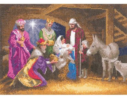 The Nativity cross stitch pattern from Heritage Crafts