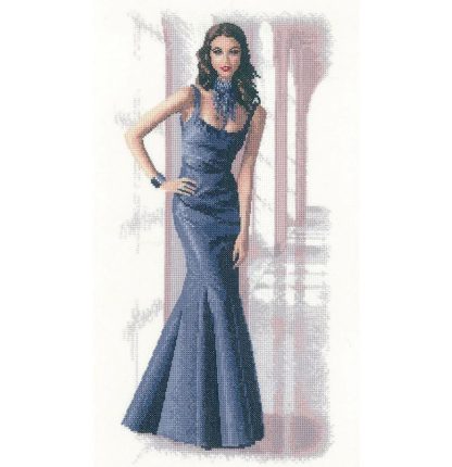 Isabella cross stitch pattern from Heritage Crafts