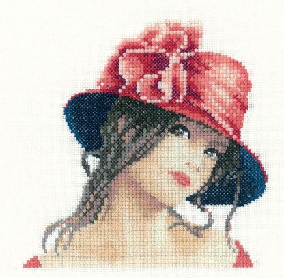 Claire cross stitch kit from Heritage Crafts
