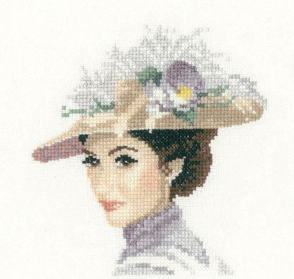 Rebecca cross stitch kit from Heritage Crafts