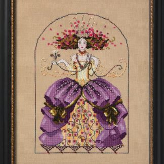 MD198 The Empress cross stitch pattern by Nora Corbett for Mirabilia Designs