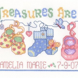 IM1981 Tiny Treasures cross stitch pattern from Imaginating