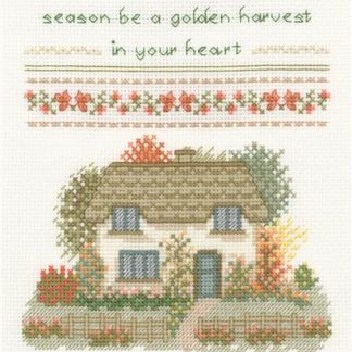 IM2598 Autumn Cottage cross stitch pattern from Imaginating
