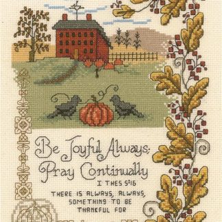 IM2603 Be Joyful Always cross stitch pattern from Imaginating