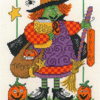 IM2784 Tricks and Spells cross stitch pattern from Imaginating
