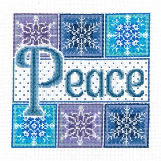 IM2898 Peace Snowflakes cross stitch pattern from Imaginating