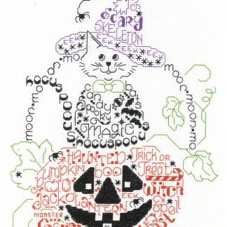 IM2946 Let's Get Spooky cross stitch pattern from Imaginating