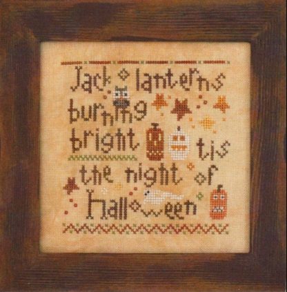 Halloween Night cross stitch pattern from Heart in Hand