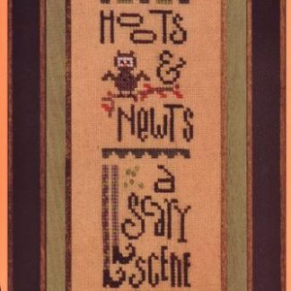 Here's the Skinny on Halloween cross stitch pattern from Heart in Hand