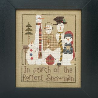 Perfect Snowman cross stitch pattern from Heart in Hand