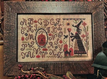 Witchy Stitchery cross stitch pattern from Homespun Elegance CS123