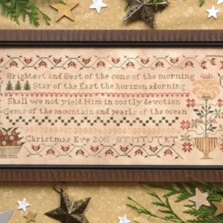 Morning Star cross stitch pattern from Heartstring Samplery