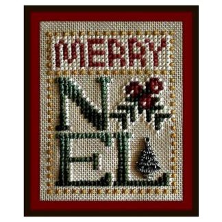Merry Noel cross stitch pattern from Hinzeit