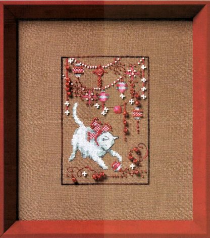 NC362 Kitty cross stitch pattern from Nora Corbet